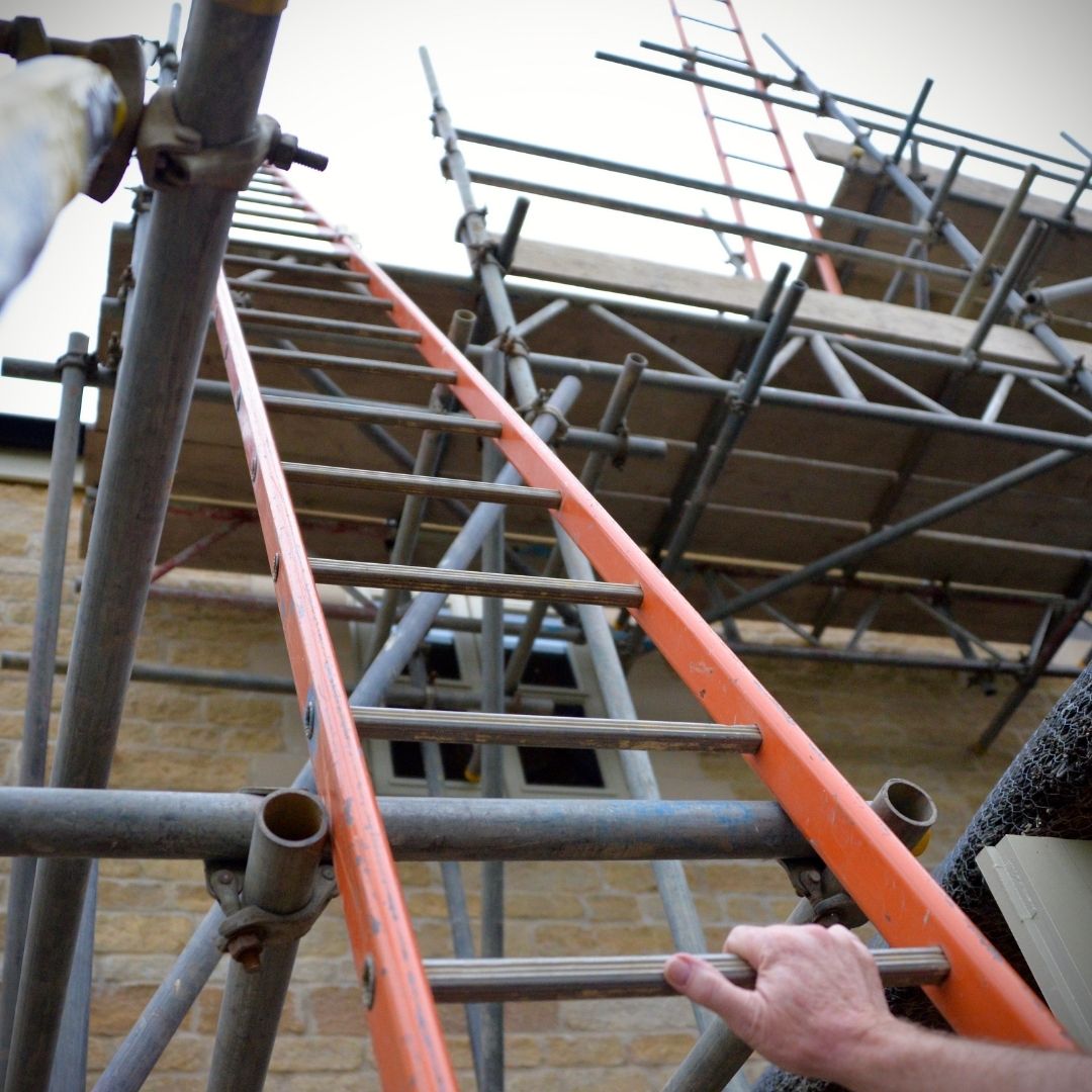 How high can scaffolding go